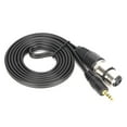 thumbnail image 1 of Cable de micrófono NikouMX PV XLR macho Maleto XLR hembra de 3,5 mm, 1 of 8