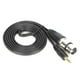 thumbnail image 3 of Cable de micrófono, Cable de micrófono Cable macho Maleto XLR hembra de 3,5 mm Cable XLR Diseño exquisito, 3 of 8