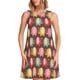 thumbnail image 1 of Easygdp Cute Elephants para Vestido Transpirable de Mujer, Vestido Suelto de Manga Corta con Pliegues y Bolsillos para el Verano, 1 of 7