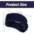 thumbnail image 2 of Ear Warmers Headband, Fleece Earmuffs Running Headband Winter Ear Covers Moisture Wicking Ski Sport Headband for Men Women, 2 of 7