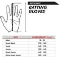 thumbnail image 4 of Optipro Batting Gloves for Cricket Premium Fabric Palm, Non-Toxic PVC Finger Rolls, Cotton Back Ventilated & Lightweight, Sweat-Resistant for Better Grip, 4 of 7