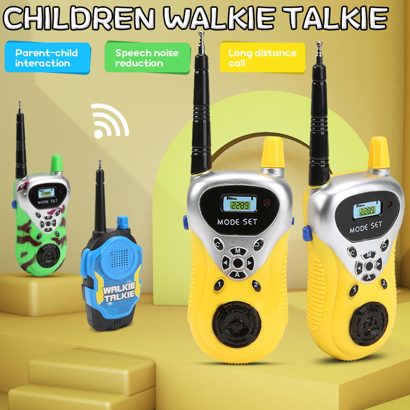 3 Miles Long Range Children Walky Talky Toy for Family Game Outdoor Adventure 3 Pack Walkie Talkies for Kids Micoso Toys Gifts for 3-14 Year Old Boys Girls 