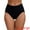 Black, variant on Unique Bargains Women's High Waist Tummy Slimming Elastic Waistband Briefs S White