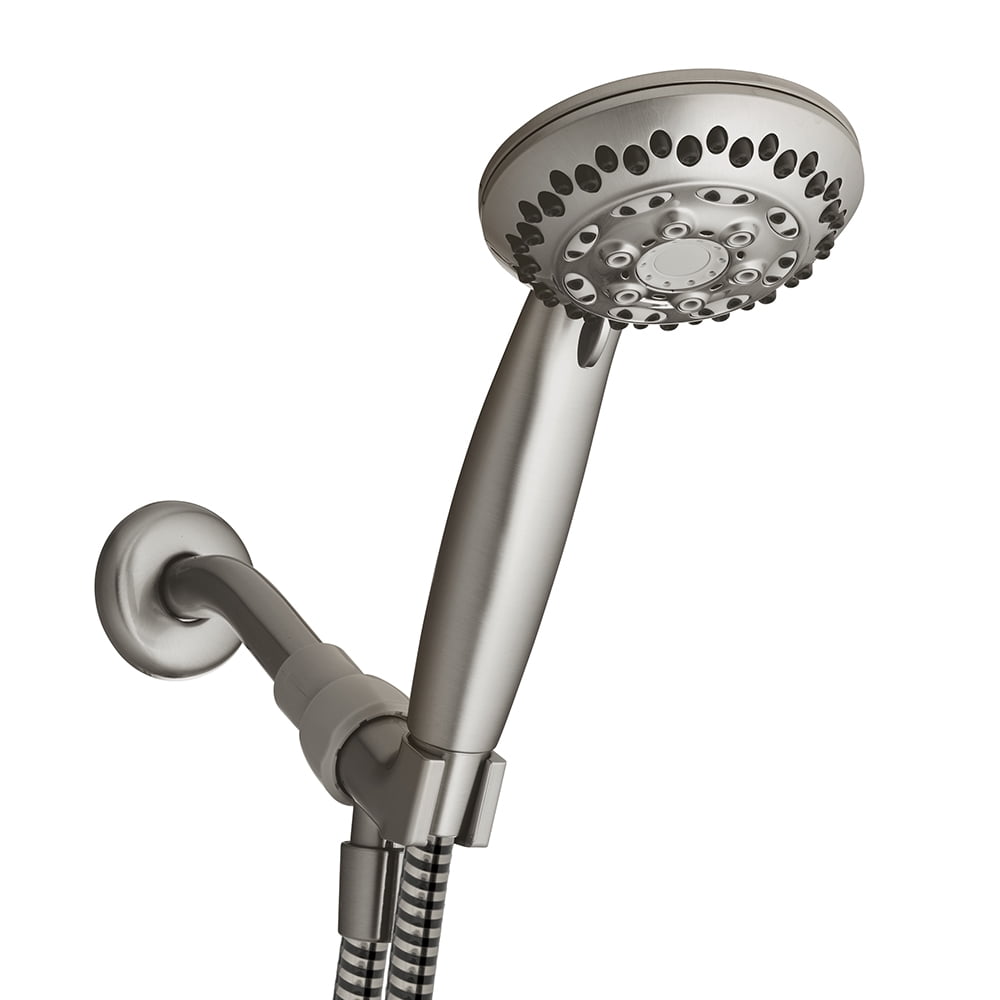 Waterpik 6Mode Powerspray+ Hand Shower Head, Brushed Nickel VSR669E