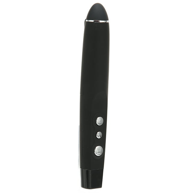 Télécommande de Présentation Sans Fil, Clicker de Présentation Indicateur Rouge Longueur d'Onde 650nm Matériau ABS Léger Haute Sensibilité pour Salle de Réunion pour Salle de Classe