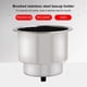 thumbnail image 4 of Scienceny Soporte para vasos de barco, tazas insertadas de acero inoxidable, montaje de almacenamiento, Camper Truck, estante para botellas, estante de Bombillas para automóviles Scienceny VI014975-00B, 4 of 6