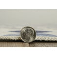 thumbnail image 6 of Linon Outdoor Washable Area Rug Collection, Ivory and Blue, 3x5, 6 of 7