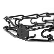 Herm Sprenger Swivel Ring German Black Stainless Steel Collar 50105 010 (57) 1/8 inch (3.2 mm) - Size 23 inches (58 cm)