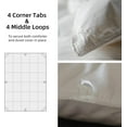thumbnail image 4 of Royoliving Luxurious Goose Down Comforter 丨White All Season Twin Size Duvet Insert丨100% Cotton Cover down proof Quilt with Box Construction (White, Twin), 4 of 6