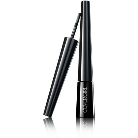 - COVERGIRL Bombshell POW-der Brow & Liner Eyebrow Powder, Black 800, .24 oz