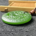 thumbnail image 3 of Guardurnaity Collar con colgante de Jade de mano de obra fina mezclada, símbolo de lujo y prestigio, colgantes de Jade, sebo blanco, 50x7mm Type3 NO3, 3 of 6