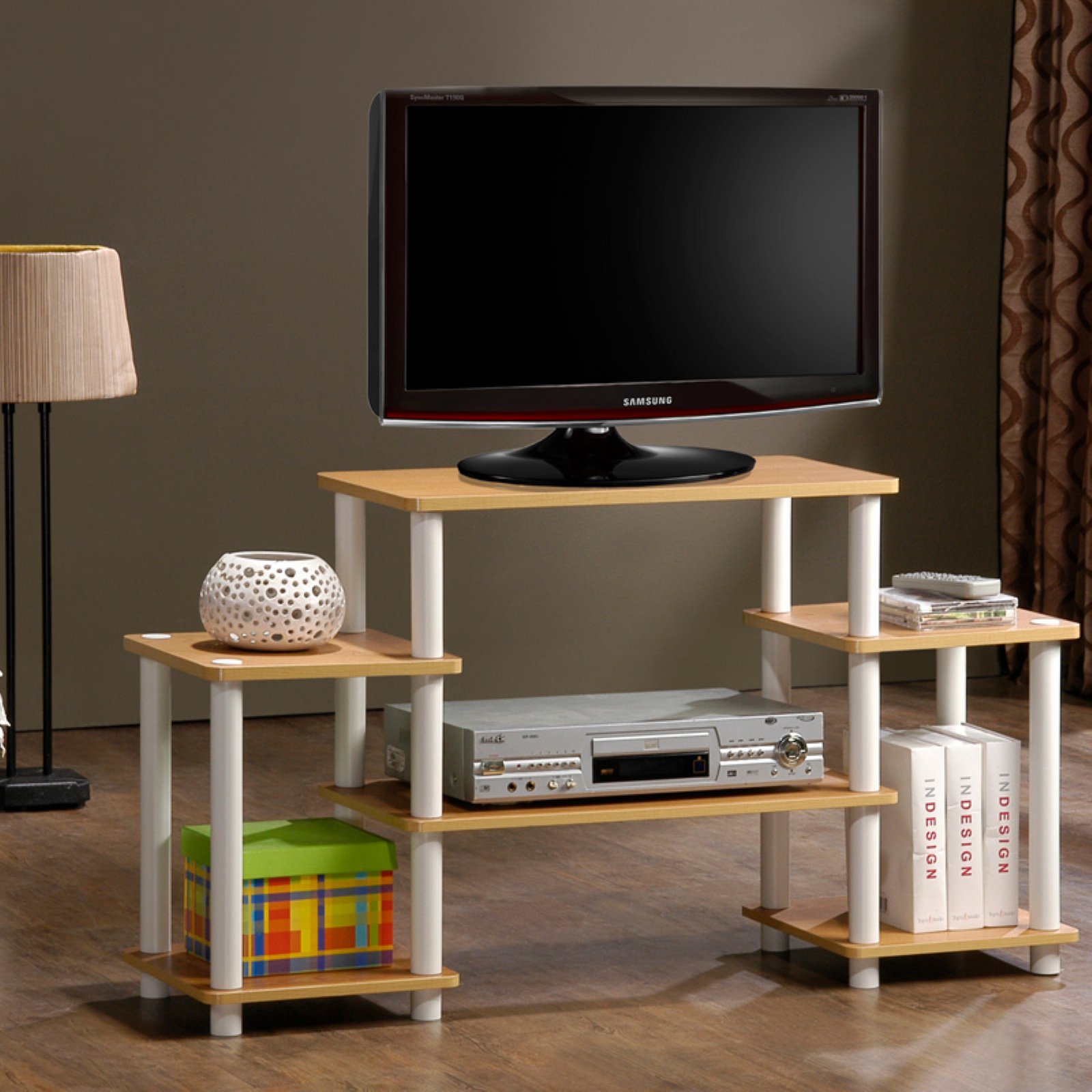 Furinno 11257 Turn-N-Tube TV Stand for up to 25 TV - image 2 of 5