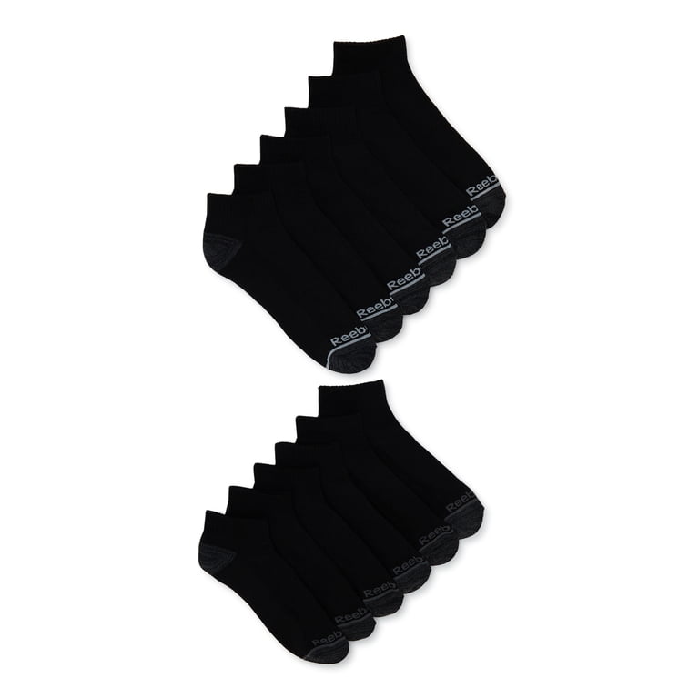 Reebok Men's Essentials Lightweight Quarter Socks 12-Pack photo 1