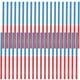 thumbnail image 1 of 40 lápices de carpintería de dos colores con núcleo de mina, lápices de carpintero, lápices de carpintería, 1 of 8