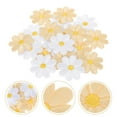 thumbnail image 3 of 20pcs Iron On Patches Daisy Applique Patches Clothes Badges Sewing Clothes Decals, 3 of 8