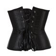 thumbnail image 3 of Xingzhi Corset Amincissant à Lacets pour Femmes sous-Poitrine Shapewear m Noir, 3 of 9