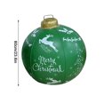 thumbnail image 2 of WJSXC 23.6" Christmas Inflatable Ball, Giant PVC Inflatable Christmas Ball Decor, Christmas Tree Ornament Decoration, for Home Indoor Outdoor Xmas Decor Toy Gift, 2 of 9