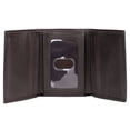 thumbnail image 1 of Cartera BUXTON Ridgewood de tres pliegues, marrón, 1 of 5
