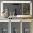thumbnail image 6 of Eleshine 60*28 Inch LED Bathroom Vanity Mirror ,Anti-Fog, for Beauty Makeup and Shaving  1  Pack, 6 of 6