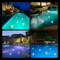 thumbnail image 4 of Floating Pool Lights, RGB Upper and Lower Color Changing Pool Lights for Inground Pool with 6 Dynamic Lighting Effects, Rechargeable IP68 Waterproof Pool Lights That Float for Hot Tubs-1 Pack, 4 of 8