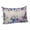 Blue/Purple, variant on Spring Flowers Pillow Covers 12"x20", Watercolor Garden Florals Wooden Grain Soft Brushed Microfiber Breathable Throw Pillow Covers, Decorative Pillowcase with Zipper for Couch Sofa Bedroom