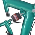 thumbnail image 3 of Bicicleta Plegable Centurfit Montaña 21 Velocidades Plegable Freno de Disco Turquesa, 3 of 5
