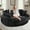 Black, variant on 81'' Oversized Chenille Upholstered Sofa Bed, Comfy Sleeper Chair Sofa Couch, Boneless Couch with Deep Seat, Large Round Chaise Lounge Chair Indoor, Loveseat Cloud Couches for Living Room (Orange)