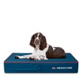 thumbnail image 2 of The Dog’s Bed Orthopedic Memory Foam Dog Bed, Large Blue/Red 40x25,US Centre Flag ,Pain Relief for Arthritis, Hip & Elbow Dysplasia, Post Surgery,Waterproof Washable Cover, 2 of 2