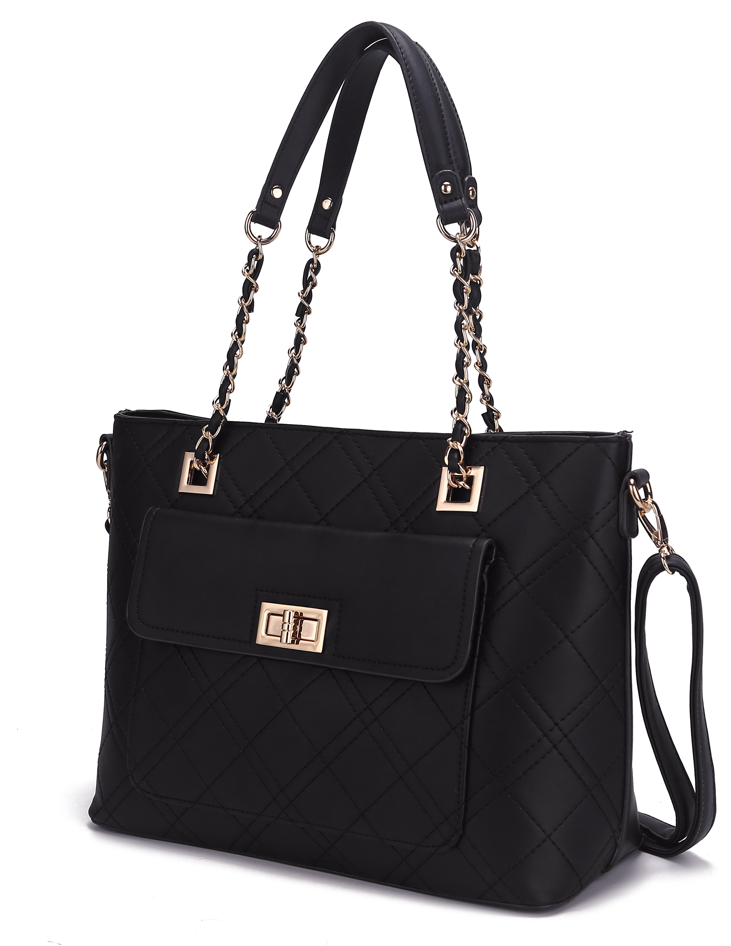 MKF Collection Emilia Quilted Tote Bag by Mia K. - image 1 of 5