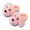Z09-Pink, variant on CAIXIA Panda Boys Slippers Girls Memory Foam Lined Graphic Print Anti-Slip Curly House Shoes Cozy Warm Home Slipper Indoor Outdoor Birthday Gifts