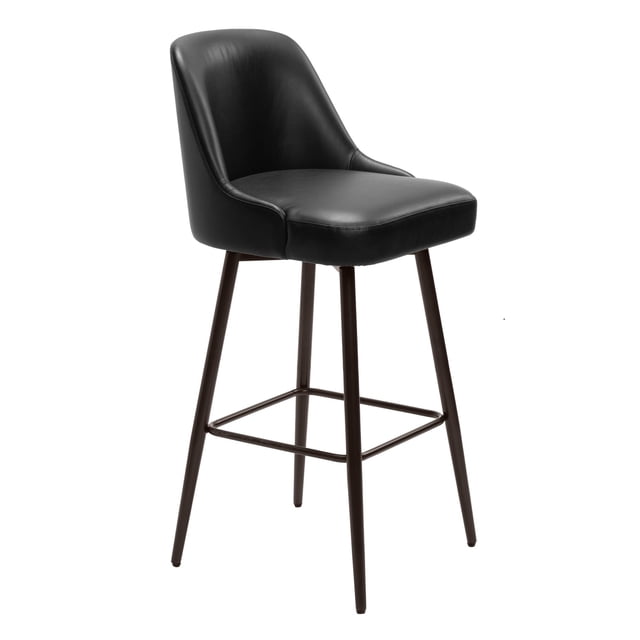Banco de Bar Keppel Negro - Kessa Muebles