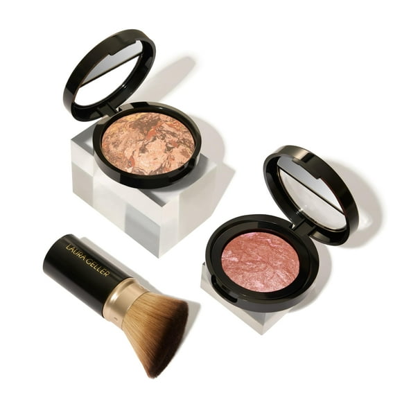 Set de maquillaje LAURA GELLER NEW YORK Blush-n-Glow con base