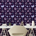 thumbnail image 2 of Ambesonne Wings of Spring Peel & Stick Wallpaper for Home, Art Dream Butterfly, 13"x36", Quartz Soft Blue Lilac, 2 of 5