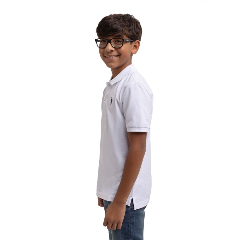 U.S. Polo Assn. Boys Pique Polo Shirt photo 3