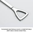 thumbnail image 6 of Wovilon Creative Stainless Steel Shovel Spoon Fork Coffee Spoon Mixing Bar Spoon Dessert Spoon Fork Watermelon Spoon, 6 of 7