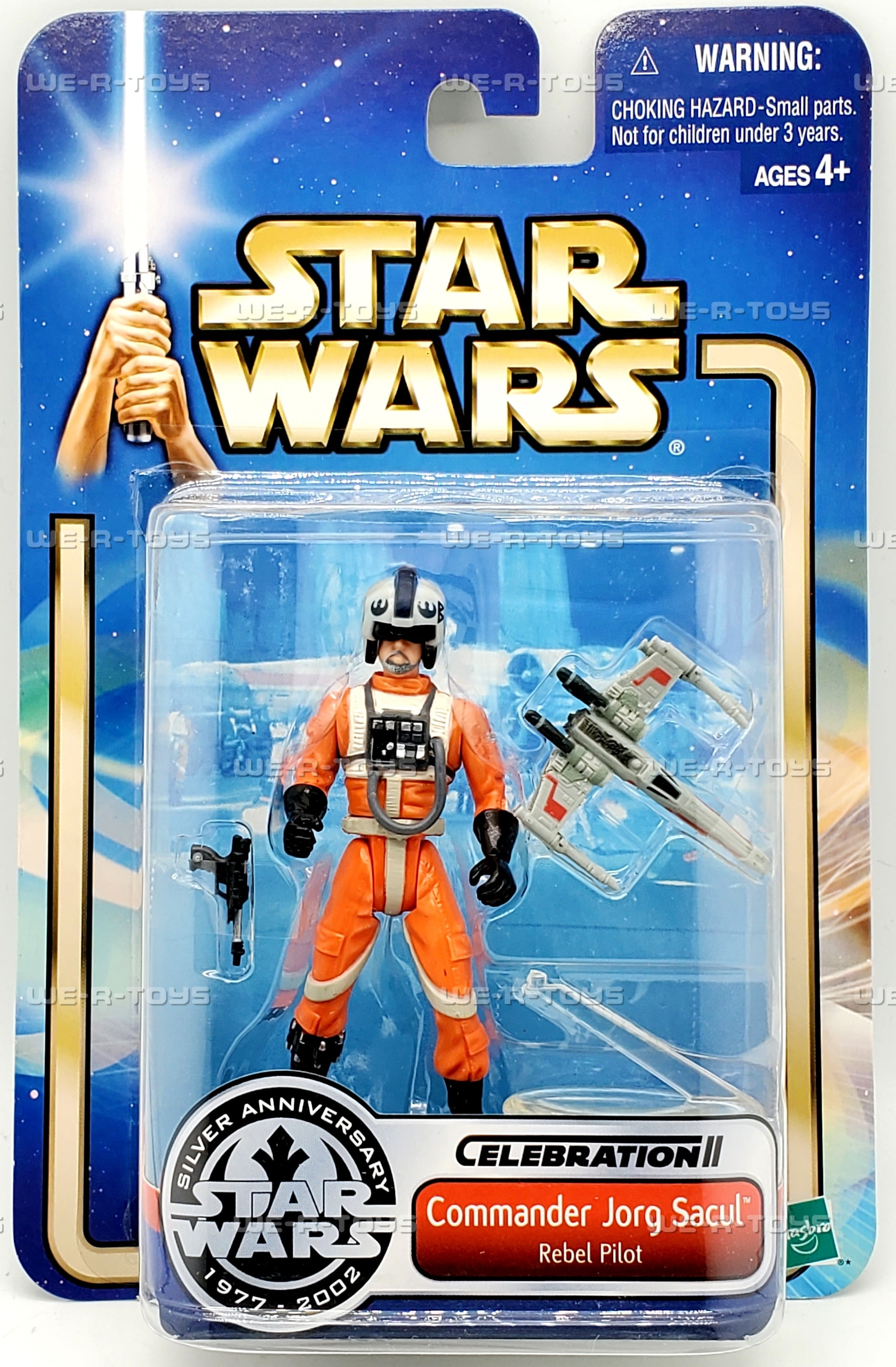 Hasbro スターウォーズ Commander Jorg Sacul Star Wars Saga 2002 Commander Jorg Sacul Action Figure