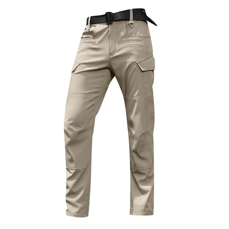 Work Pants for Men - Military Tactical Ripstop, Multi Pockets