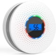 thumbnail image 4 of Smoke Detector Carbon Monoxide Detector Combo, Dual Sensor Smoke Alarm and Carbon Monoxide Detector Replaceable Battery Smoke Carbon, 4 of 5