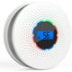 thumbnail image 4 of Smoke Detector Carbon Monoxide Detector Combo, Dual Sensor Smoke Alarm and Carbon Monoxide Detector Replaceable Battery Smoke Carbon, 4 of 5