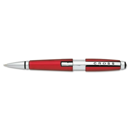 - Cross Edge Pen, 0.7 mm, Medium, Black Ink, Red Barrel