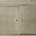thumbnail image 5 of Rectangular Wood and Mirror Server with 3 drawers and 4 Compartments, Gold, 5 of 5
