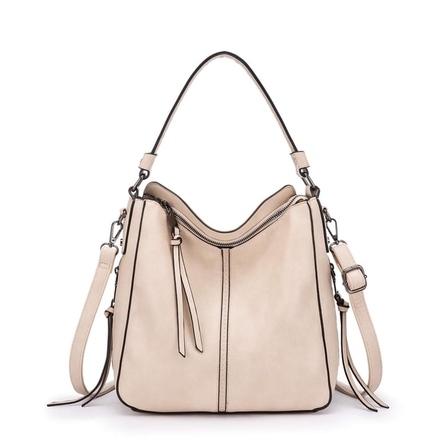 Bolso Hobo Realer Hobo, tamaño mediano, de piel sintética para mujer