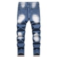 thumbnail image 2 of Tiijoy Big Boys Distressed Jeans Skinny Fit Stretch Denim Ripped Jeans, Sizes 5-16, 2 of 8