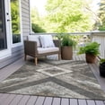 thumbnail image 3 of Dalyn Rugs Machine Washable Indoor/Outdoor Chantille Brown 10' x 14' Rug, 3 of 9