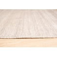 thumbnail image 6 of EORC Beige Handmade Wool & Viscose Transitional Urban Rug, 10' x 14', 6 of 8