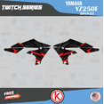 thumbnail image 2 of Kalair GFX Graphics Kit for Yamaha YZ250F (2019-2023) Twitch Series, 2 of 5