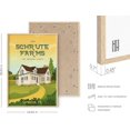thumbnail image 3 of Haus and Hues The Office Poster, Schrute Farms, Dwight Schrute, The Office Wall Art, Funny Posters, The Office Decor, The Office Schrute Farms, Schrute Farms Art Print Individual (Framed Beige, 24x36), 3 of 5