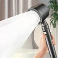 thumbnail image 6 of 5 Modes Spray Water Saving Shower Head ABS Handheld Spa Showerheads Large Flow Portable Bathroom Filter Shower Faucet Nozzle Set, 6 of 7