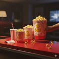 thumbnail image 5 of Gold Medal 2269 Popcorn Boxes 5-6 oz - Case of 250, Red & White Stripe Concession, 5 of 5