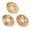 #5253-Gold, variant on Creatitoy 22mm High Carbon Steel Angle Grinder Grinding Disc 3 PCS Set Flat Inclined Curved Polishing Blade, Wear Resistant Cutting Tools for Wood Plastic Carving Sanding Work